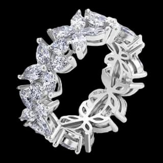 S925 Sterling Silver Lab-Grown Diamond Ring — JKW-0FA6E2A368E3-V001