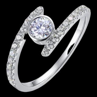 S925 Sterling Silver Moissanite Ring — JKW-2FE1A834DCC1-V001