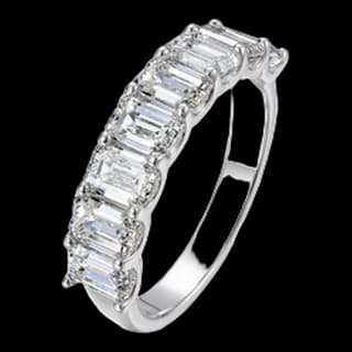 S925 Sterling Silver Lab-Grown Diamond Ring — JKW-7EC4405C6CB7-V001