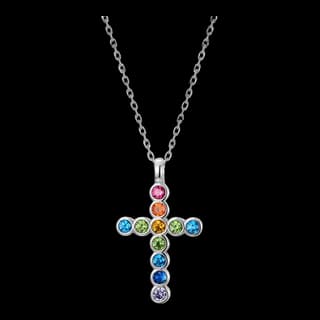 S925 Sterling Silver Zircon Pendant — JKW-6D7664CFF94B-V001