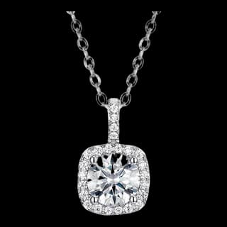 S925 Sterling Silver Moissanite Pendant — JKW-DB3445903694-V001