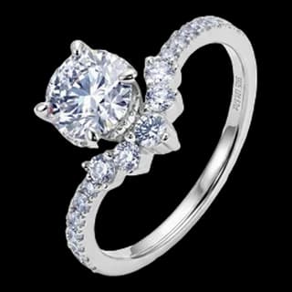 S925 Sterling Silver Lab-Grown Diamond Ring — JKW-6A797A0B6A92-V001