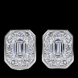S925 Sterling Silver Lab-Grown Diamond Stud Earrings (Pair) — JKW-0EF4C319F4B6-V001