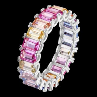 S925 Sterling Silver Multicolor Zircon Ring — JKW-66533CC1F726-V001