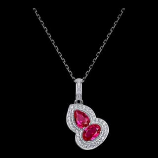 S925 Sterling Silver Gemstone Necklace Collection