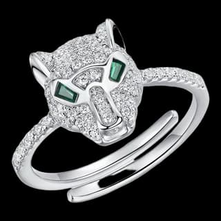 S925 Sterling Silver Zircon Ring — JKW-1391B7FC320A-V001