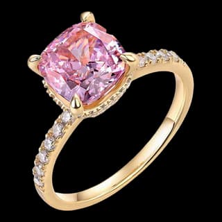 S925 Sterling Silver High-Carbon Diamond Ring — JKW-2B265C6F49D7-V001