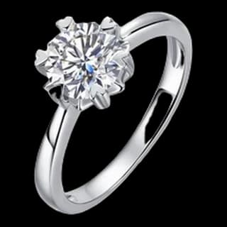 S925 Sterling Silver Lab-Grown Diamond Ring — JKW-083FE6C5E8F1-V001