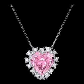 S925 Sterling Silver High-Carbon Diamond Pendant — JKW-B317E398602E-V001