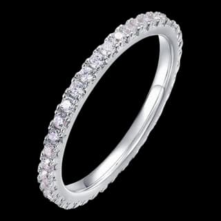 S925 Sterling Silver Zircon Ring — JKW-7A6AA8D9F2D7-V001