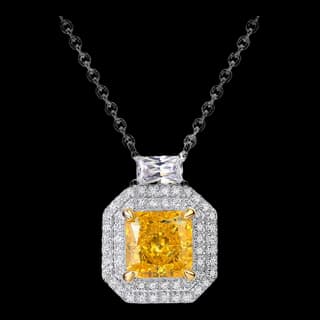 S925 Sterling Silver High-Carbon Diamond Necklace — JKW-D562A6D62690-V001