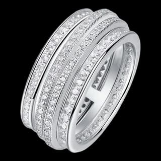 S925 Sterling Silver Zircon Ring — JKW-7965D0B1900B-V001