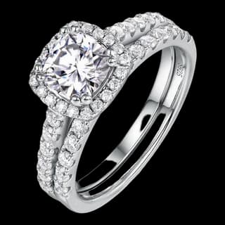 S925 Sterling Silver Moissanite Ring — JKW-5B90672989C7-V001