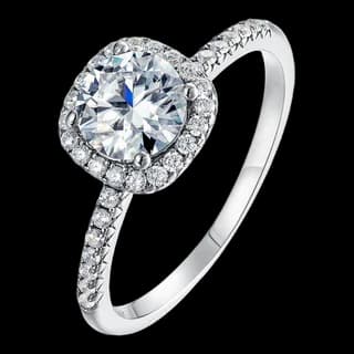 S925 Sterling Silver Moissanite Ring — JKW-51405712FB6B-V001