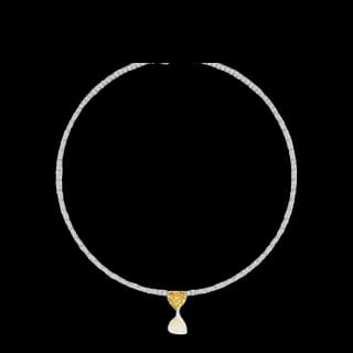 S925 Sterling Silver High-Carbon Diamond Necklace — JKW-43FD13C0E6C4-V001