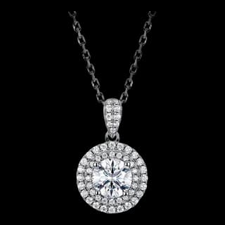 S925 Sterling Silver Moissanite Necklace — JKW-413454647853-V001
