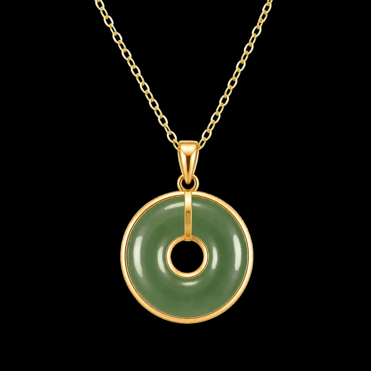 Peace Buckle Everyday Pendant transparent product image